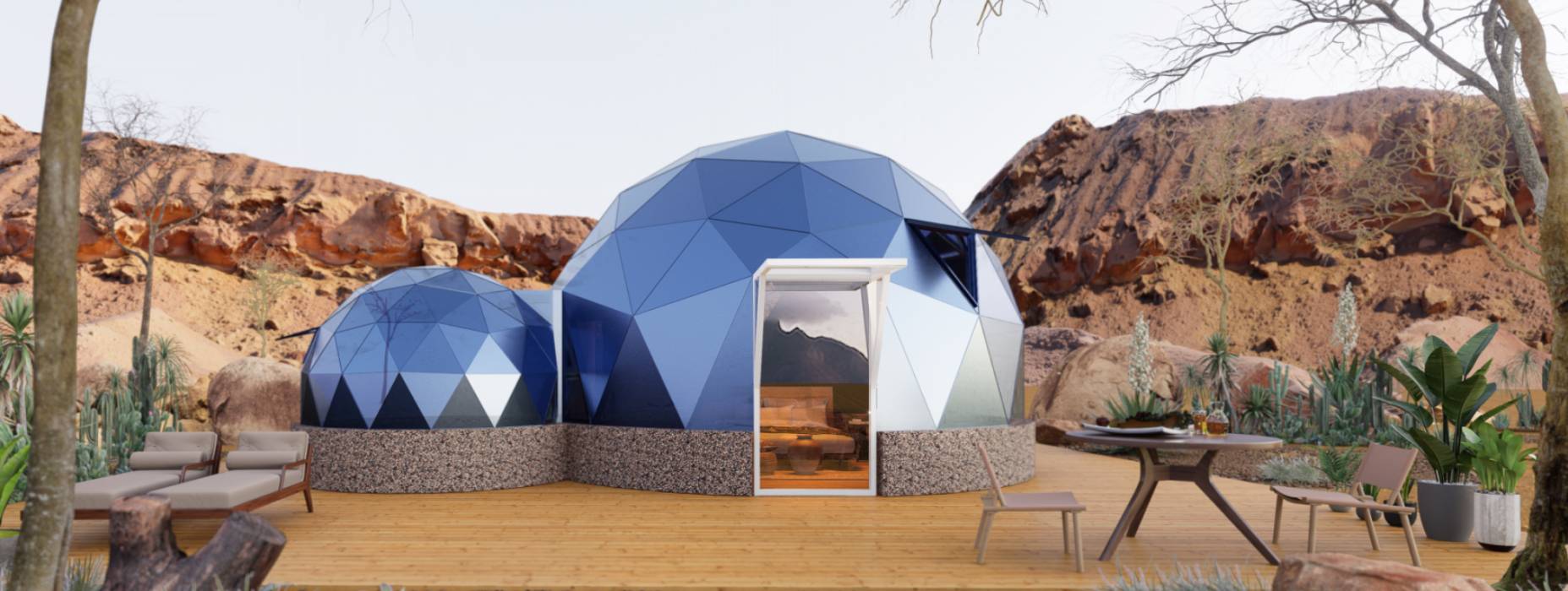 阿勒泰市球形智能光伏玻璃星空房